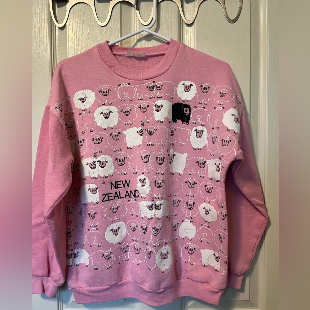 New Zealand Pink Sweater